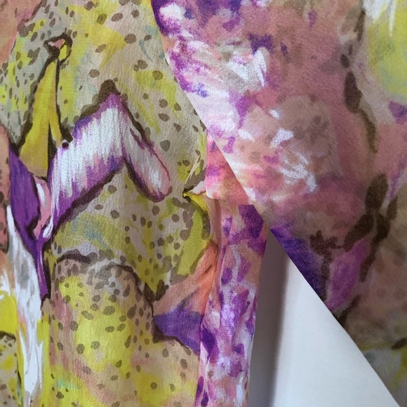 Vintage Lady Manhattan 70s Psychedelic Shirt - Picture 6 of 11